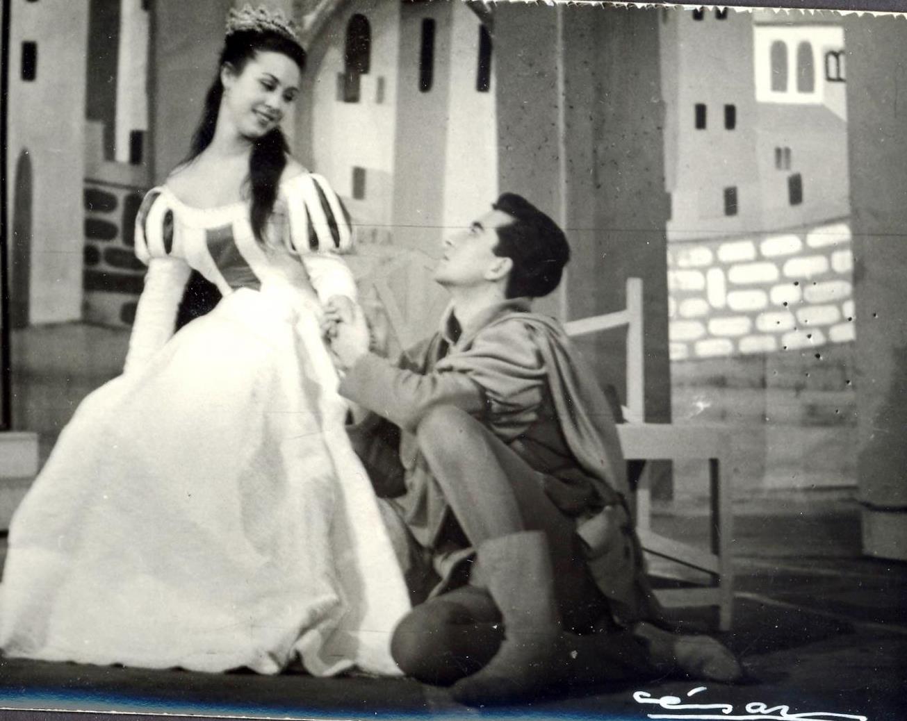 Con Delia Luna - Foto César
