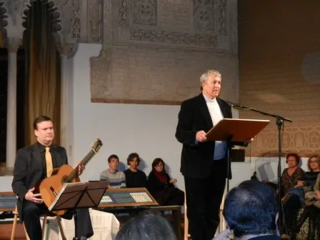 Recital en la Sinagoga del Tránsito - Toledo. Con Agustín Maruri