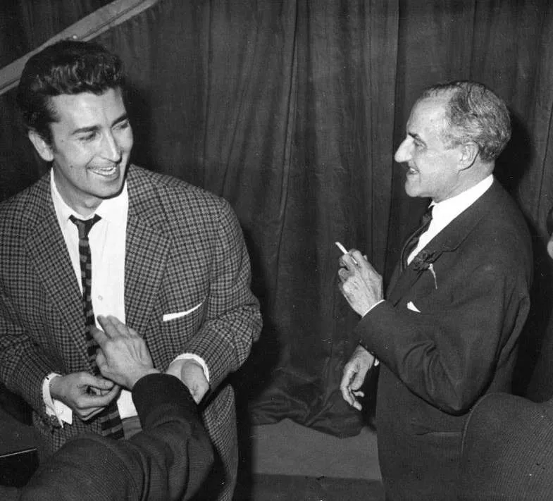Con Luis Escobar