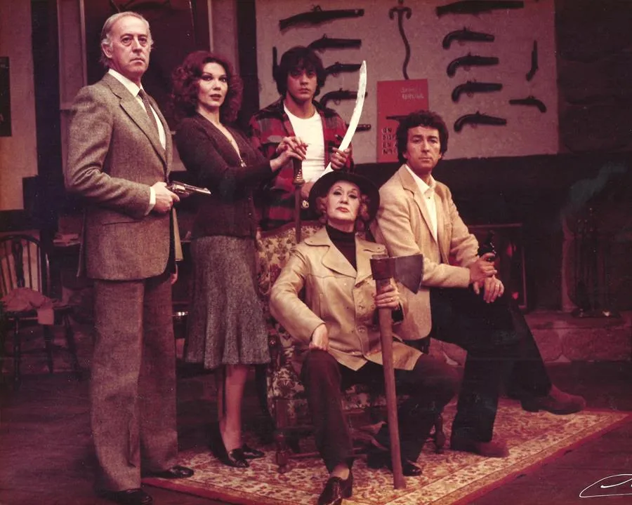 Foto cartel de promoción. Ignacio de Paúl, María Silva, Alfredo Alba, Trini Alonso y Francisco Valladares