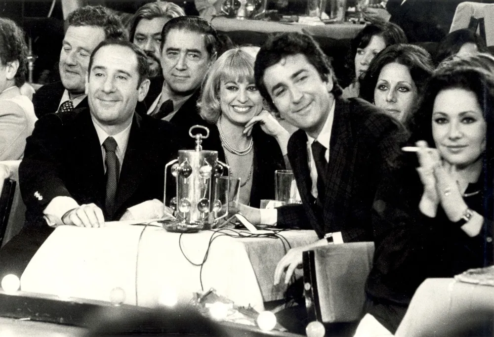 Con Alfredo Landa y Josele Román