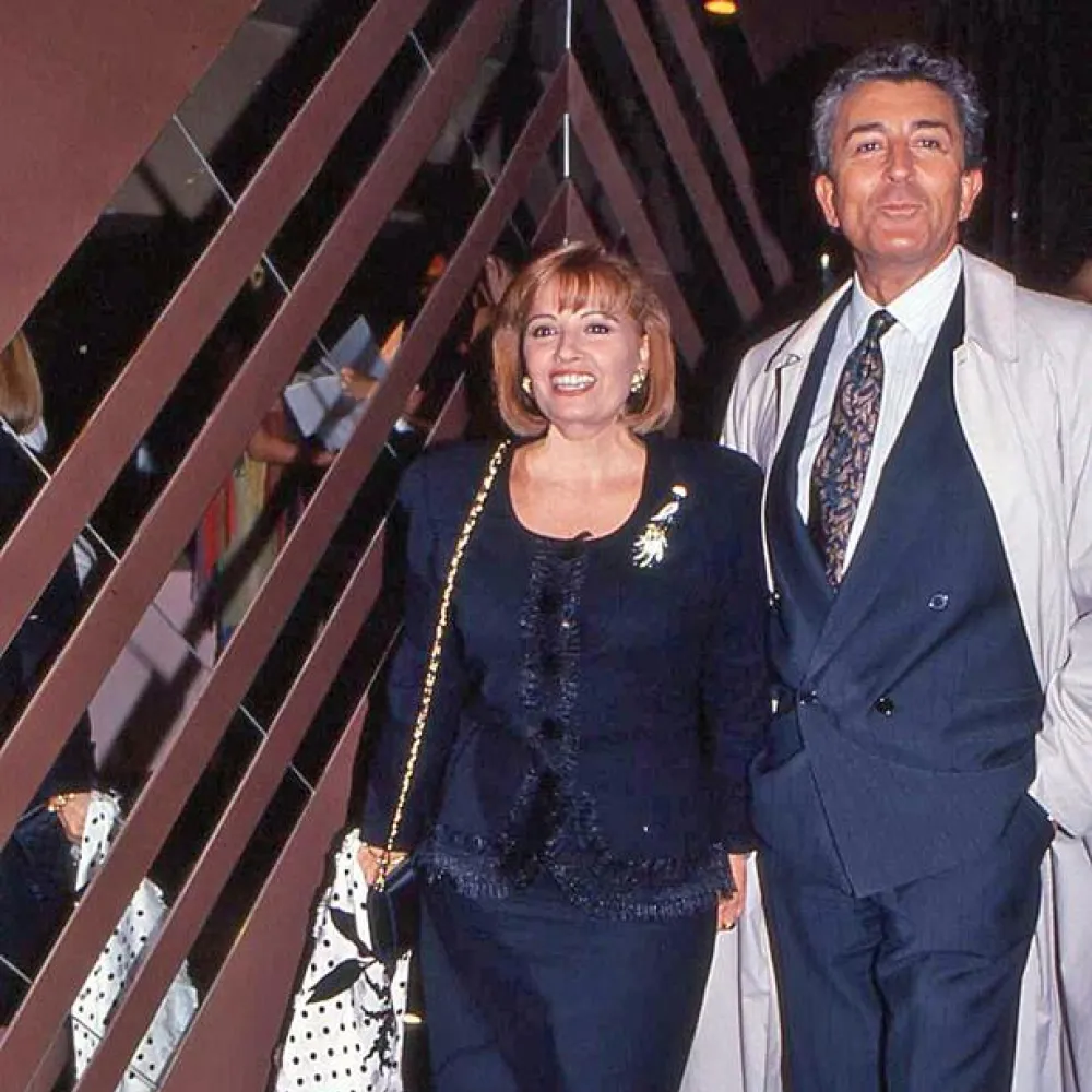 Con Teresa Campos (Antonio Cuenca)