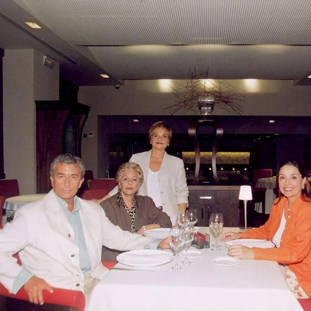 Con Lola Herera, Mercedes García Nevot y Mónica Randall