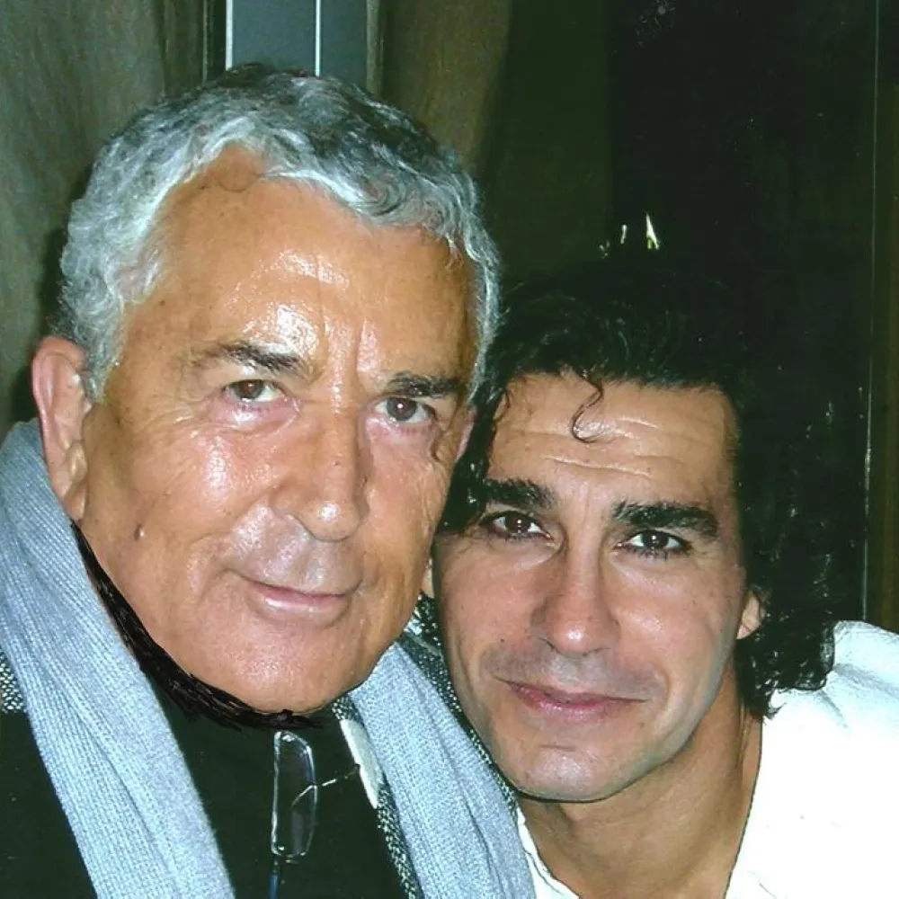 Con Antonio Márquez