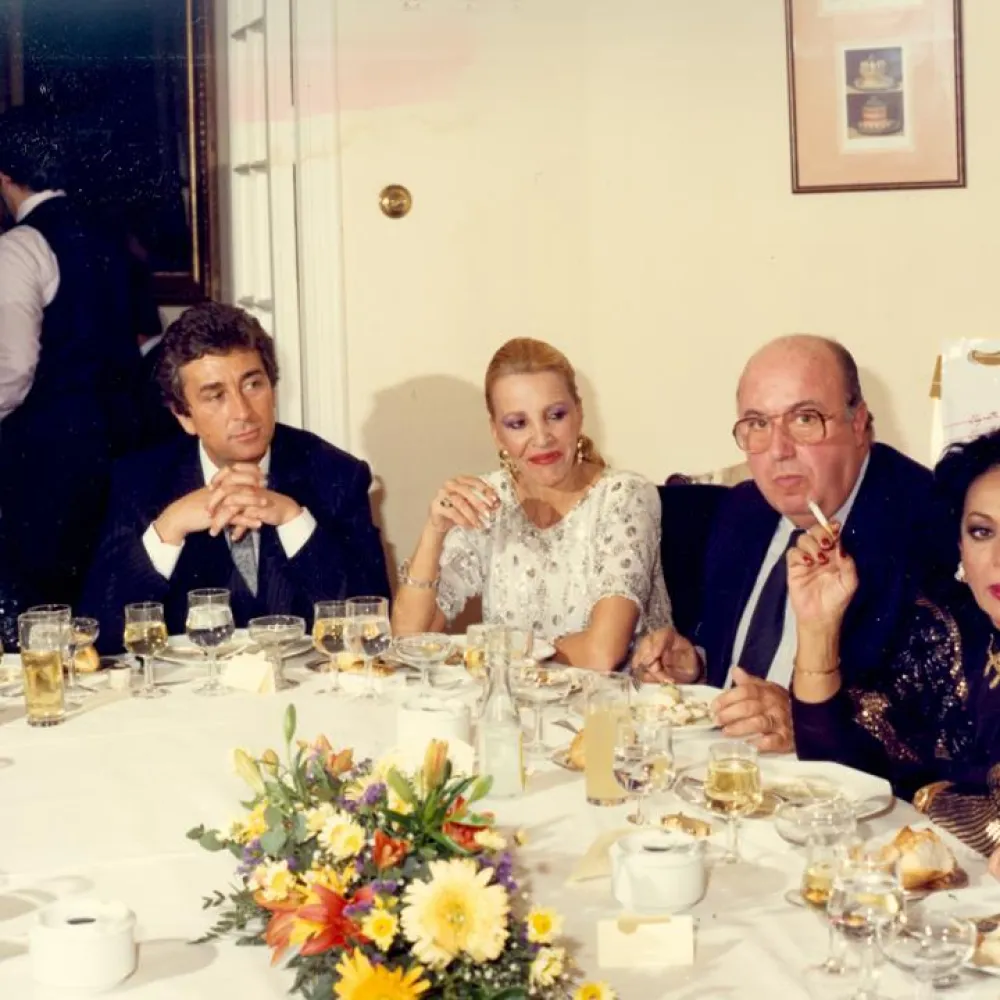 Comida con Paco Arce y Lola Flores (FOTO JUAN SANCHO)