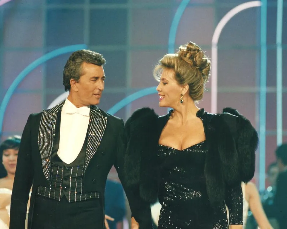Noche de gala. Actuación con Norma Duval (DIVISIÓN DE FOTOGRAFÍA TVE)