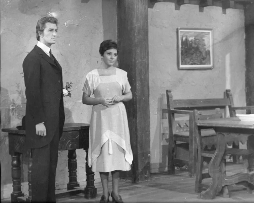 Intermezzo de Giraudoux. Con María Fernanda D'Ocon-1969