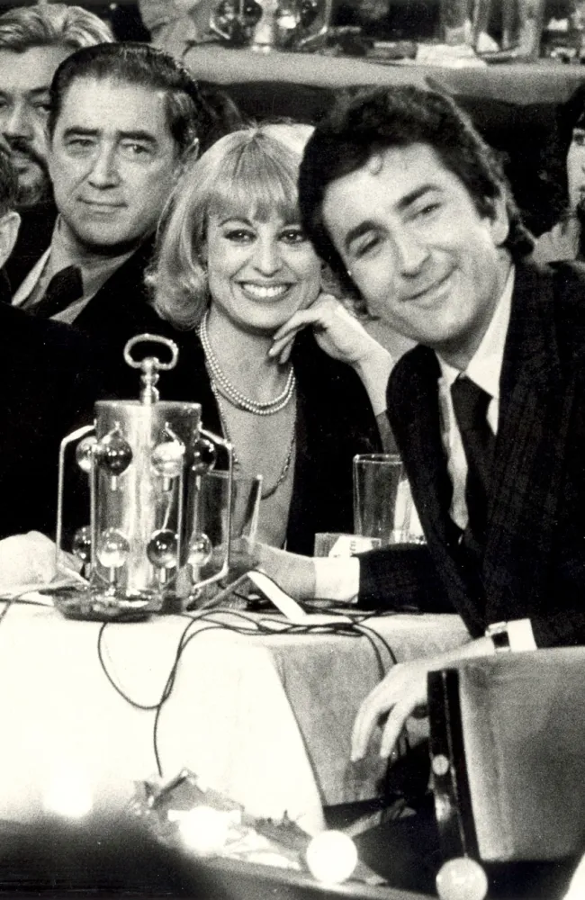 Con Alfredo Landa y Josele Román