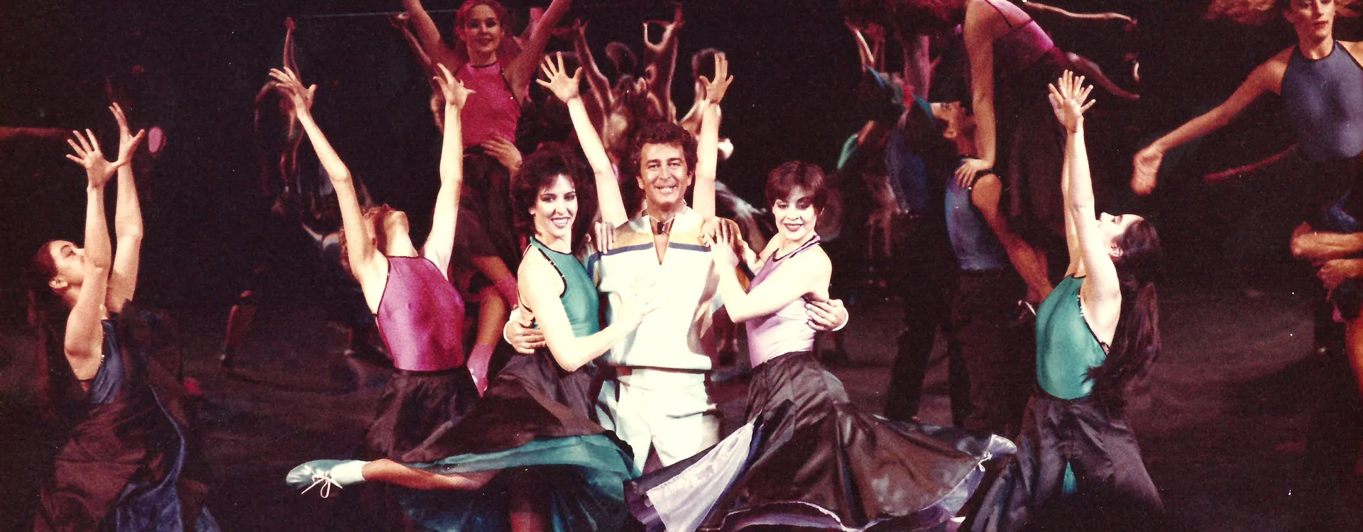 Francisco Valladares con el ballet