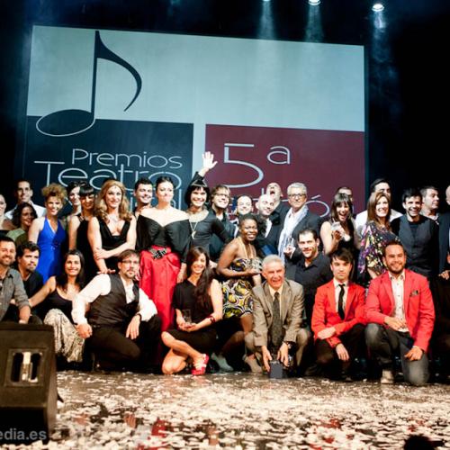 2011 - Premios Teatro Musical. Foto de grupo